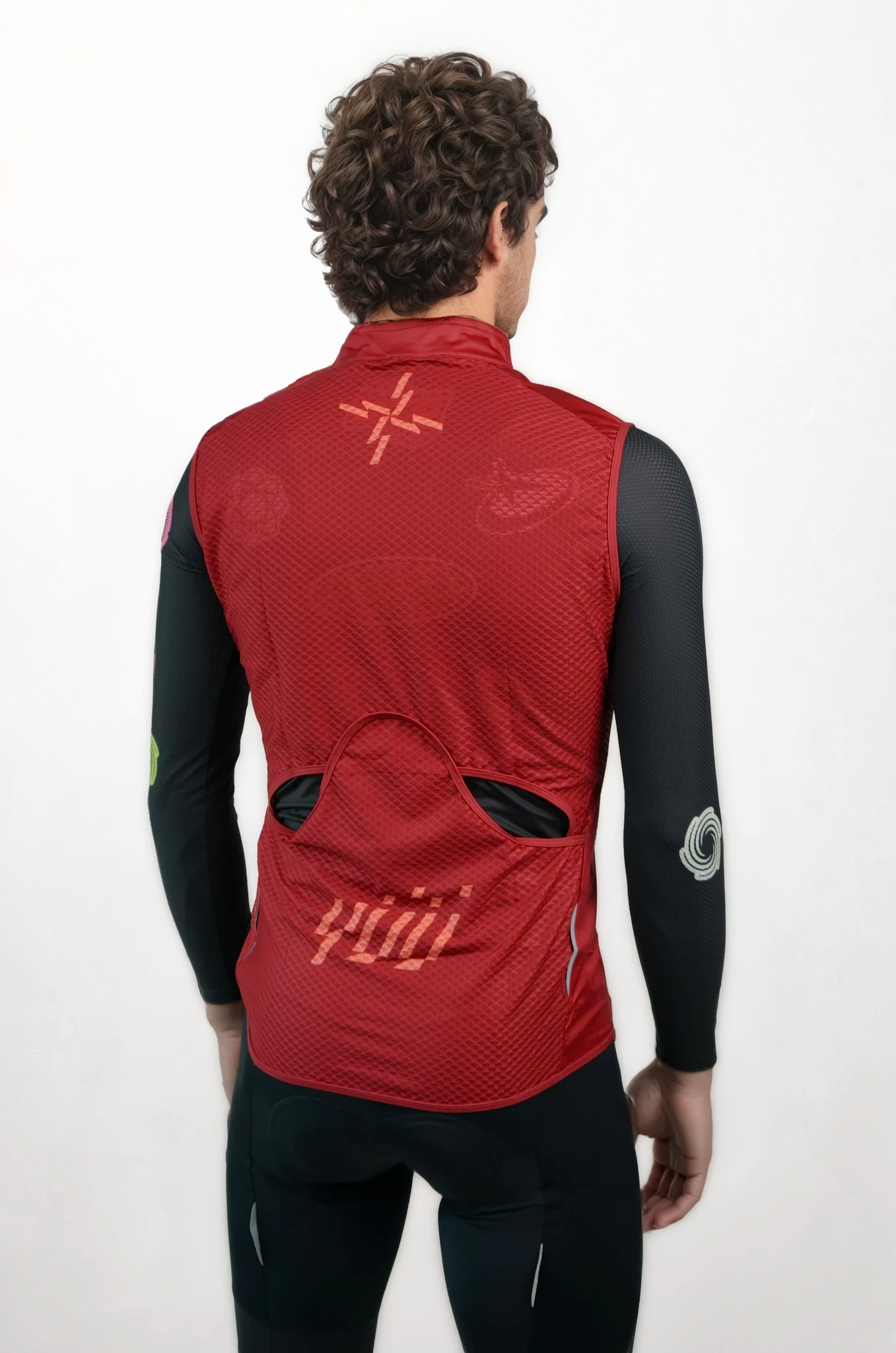Chaleco corta vientos para ciclismo